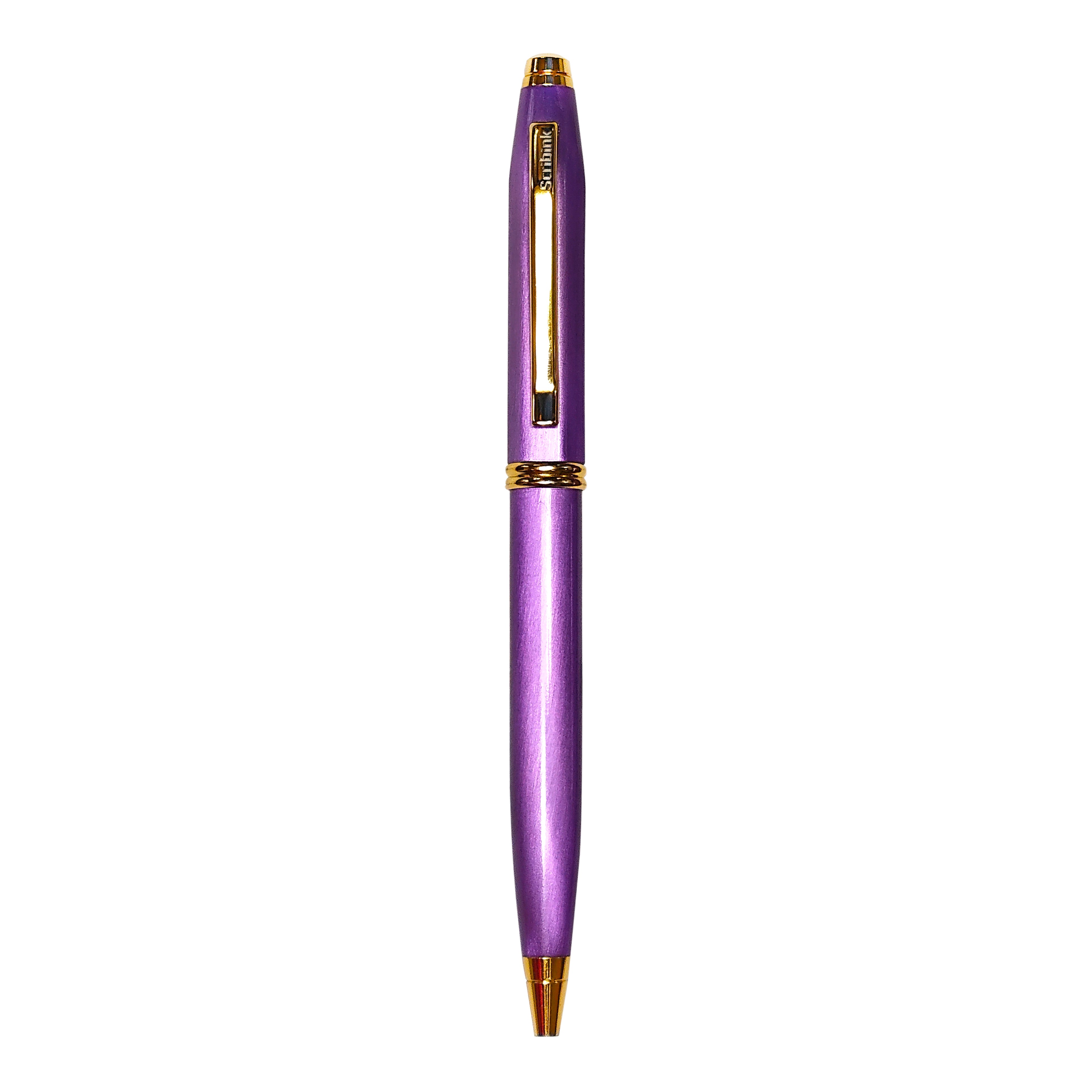 Hexo Purple Plating Metal Ball Pen