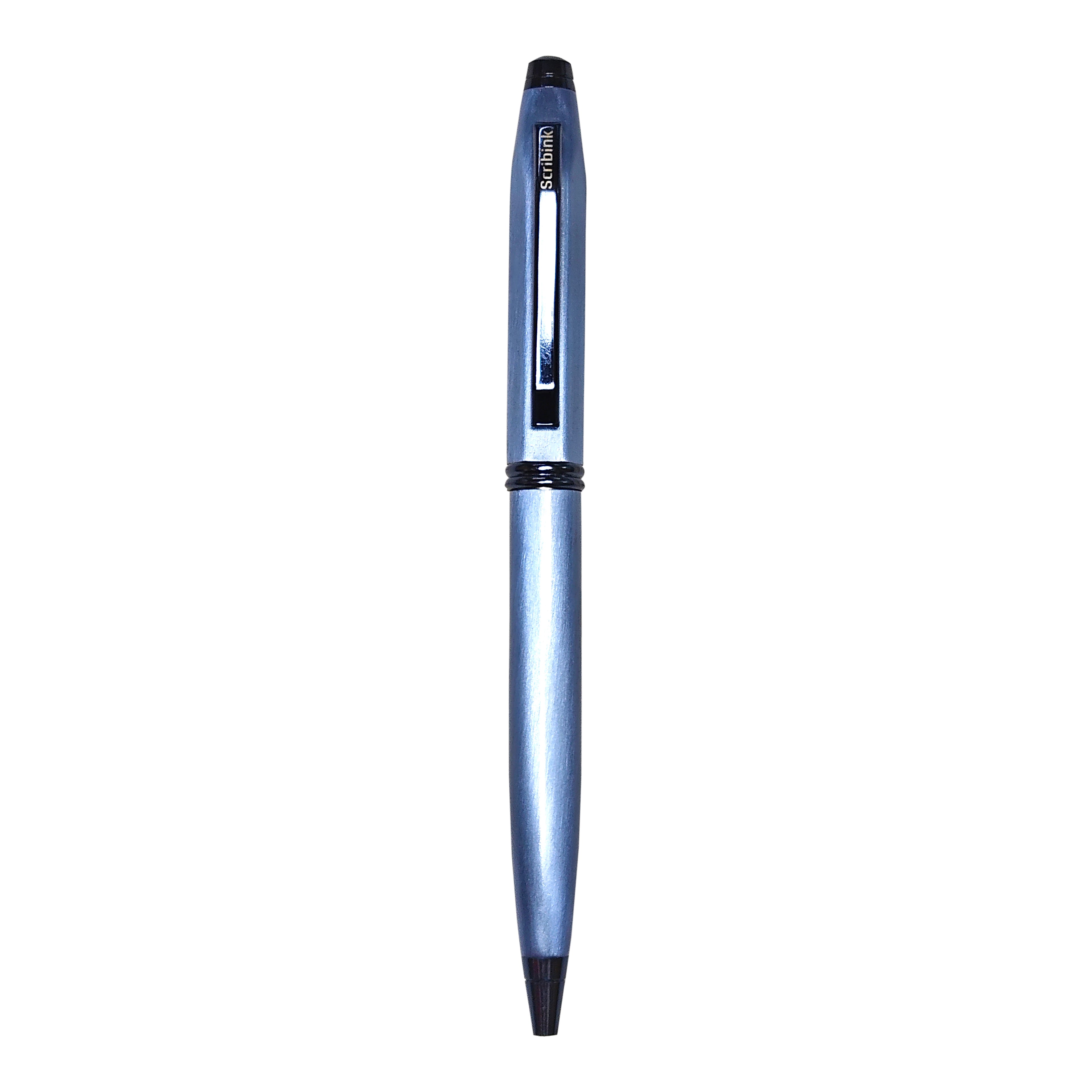 Hexo Blue Plating Metal Ball Pen
